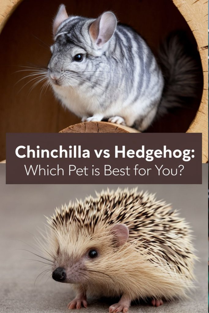 Hedgehog vs Chinchilla: Which Pet is Best for You?